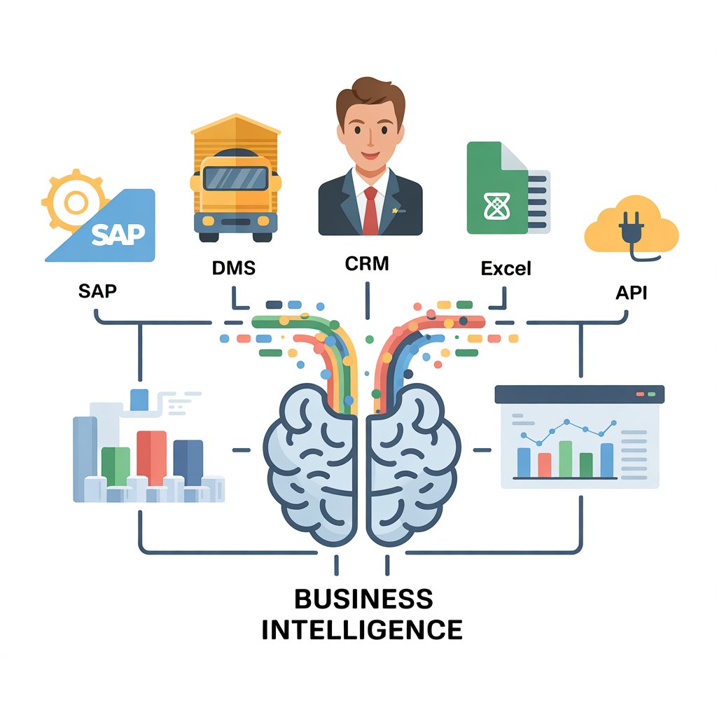 Kiến Trúc Hệ Thống Business Intelligenct (BI) Đa Nguồn Dữ Liệu